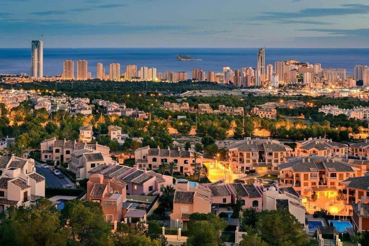 Willa Casa En 3 Km De Benidorm Y De La Playa Finestrat Zewnętrze zdjęcie